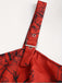 [Taglie forti] Abito floreale a rose steampunk anni '70
