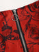 [Taglie forti] Abito floreale a rose steampunk anni '70