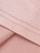 Abito in raso tinta unita con spacchi arricciati rosa anni '30