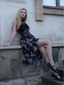 Abito in pizzo gotico steampunk di Halloween anni '50