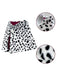 Mantello da cosplay del dalmata di Halloween