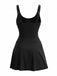 Costumi con Gonna Anni '40 Floreale Scollo Tondo Nodo e Rete