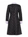 [Prevendita] Abito stile Mercoledì Addams nero anni '40