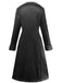 Cappotto in camoscio di media lunghezza con revers anni '30