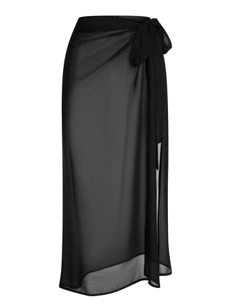 Copricostume in chiffon tinta unita protezione solare bordeaux anni '60