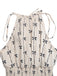 Apricot 1950s Print Halter Sleeveless Romper 7