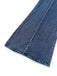 Tuta Lunga Blu in Denim Wide-Leg Overalls Frayed Anni '70 4