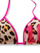Brown 1950s Leopard Spaghetti Strap Tankini - vintage fashion, retro style