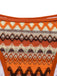 Set Bikini Bohémien Geometric in Maglia Halter Anni '70 7