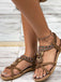 Sandali Bohémien Butterfly Heart con Perline con Strass Flat 7