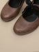 Scarpe Mary Jane con Pizzo e Fiocco con Tacco