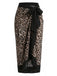 [Pre-Vendita] Costume da Bagno Leopardato Halter Scollo a V Profondo con Incrocio e Copricostume Anni '30 3
