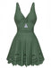 Costumi-Intero-verde-Anni_30-con-Gonna-Tinta-Unita_-intrecciato