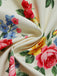 [Prevendita] 2PCS Abito Colore Crema Anni '40 Bolero Cardigan e Floreale 17