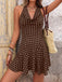 Abito Svasato Floreale Boho con Scollo Quadrato e Maniche a Sbuffo Anni '70 4
