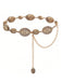 Orecchini Pendenti Vintage Boho in Cristallo con Perline