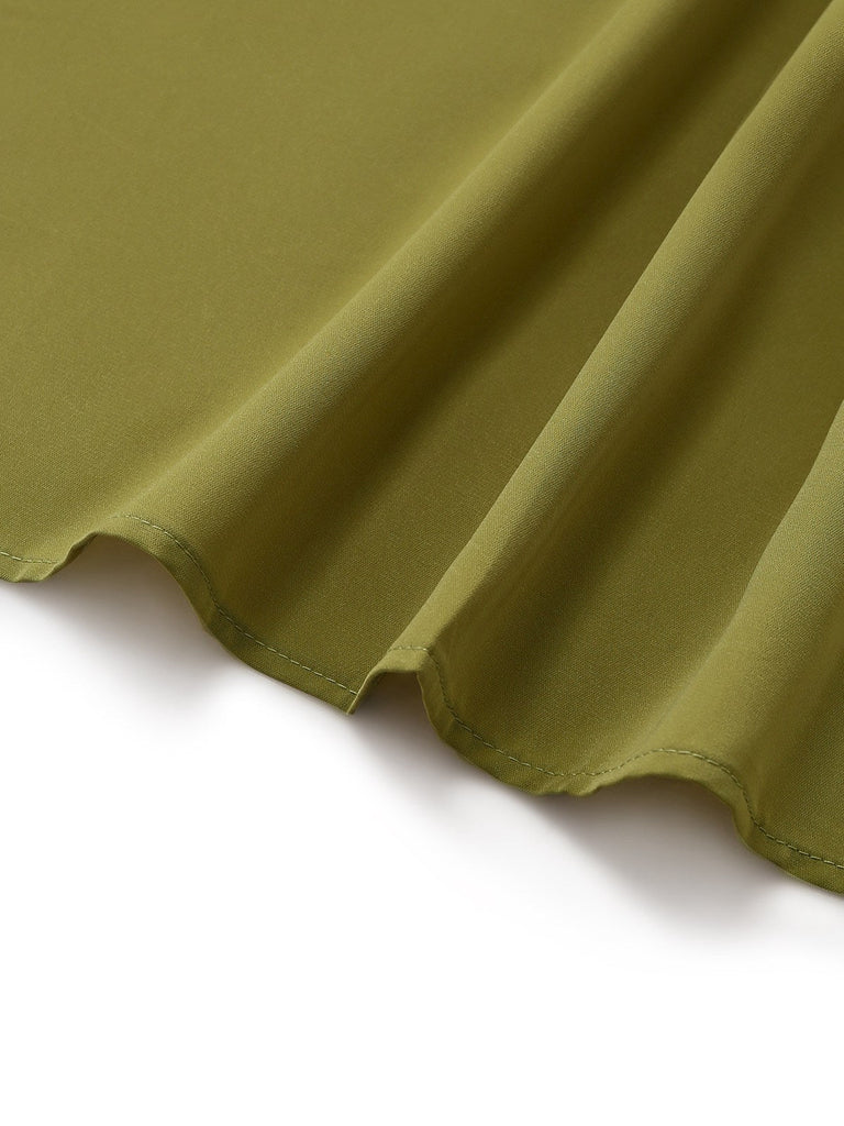 Close-up of green fabric on a white background