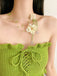 Orecchini a Clip Vintage con Perle Finte a Goccia