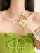 Orecchini a Clip Vintage con Perle Finte a Goccia 2