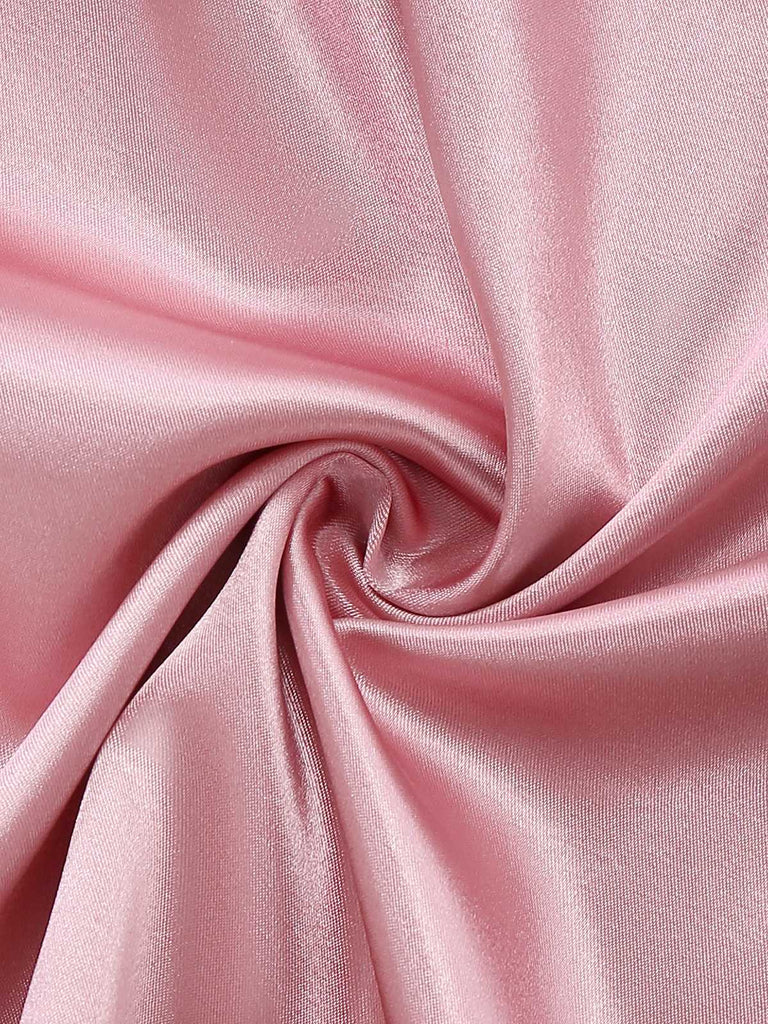 Camicia da notte in raso e pizzo a farfalla con sottoveste eanni '80