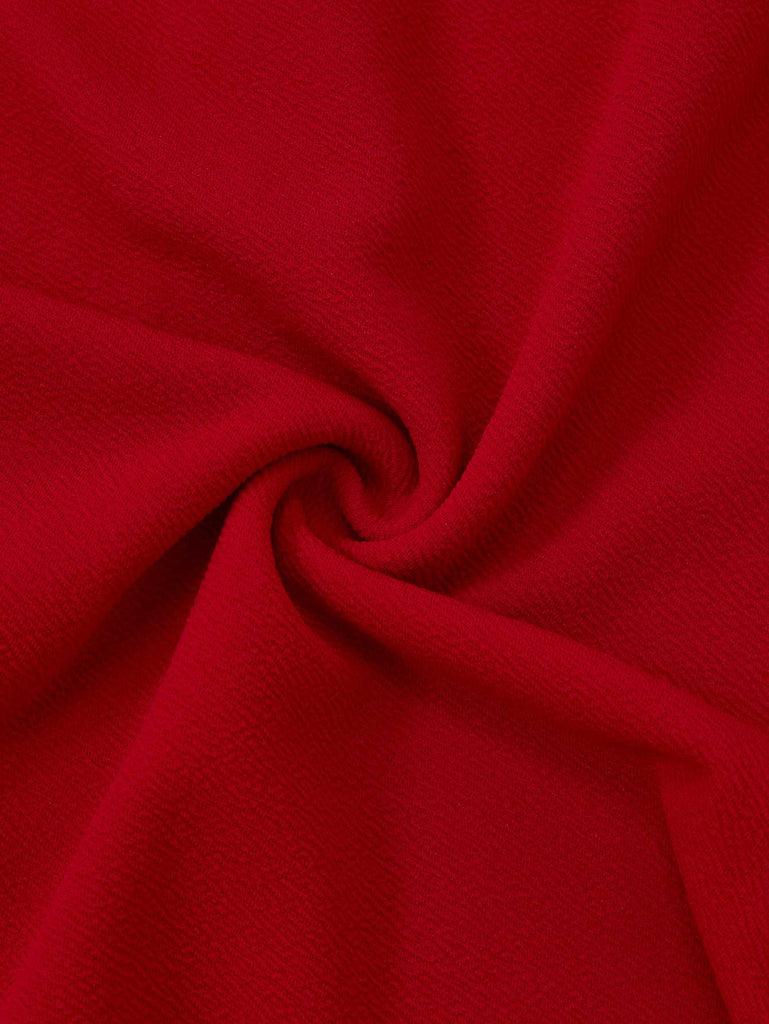 Abito con spalle scoperte e finiture in pelliccia sintetica anni '30