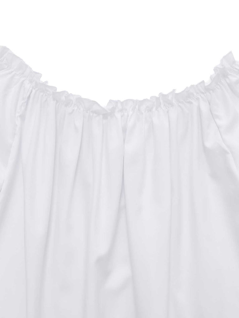 2PCS Set di costumi da pirata con volant Halloween anni '80