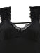 Camicia da notte a farfalla schiena scoperta nero anni '50