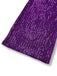 Tuta lunga monospalla con paillettes viola anni '70