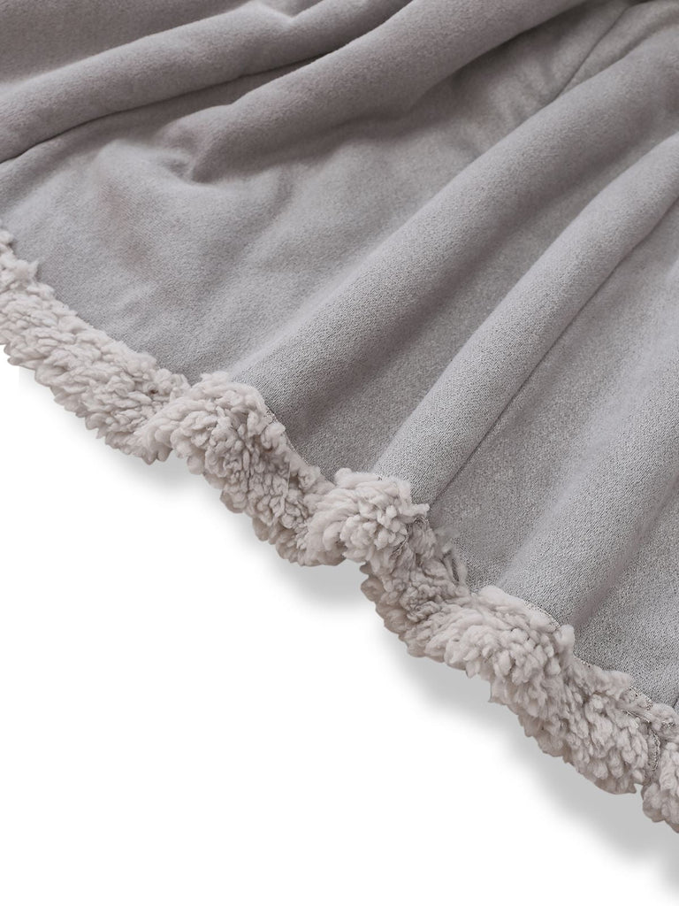 Cappotto in camoscio di media lunghezza con revers anni '30