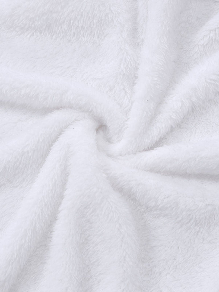 Camicia da notte con fiocco e coda soffice a coniglietto anni '60