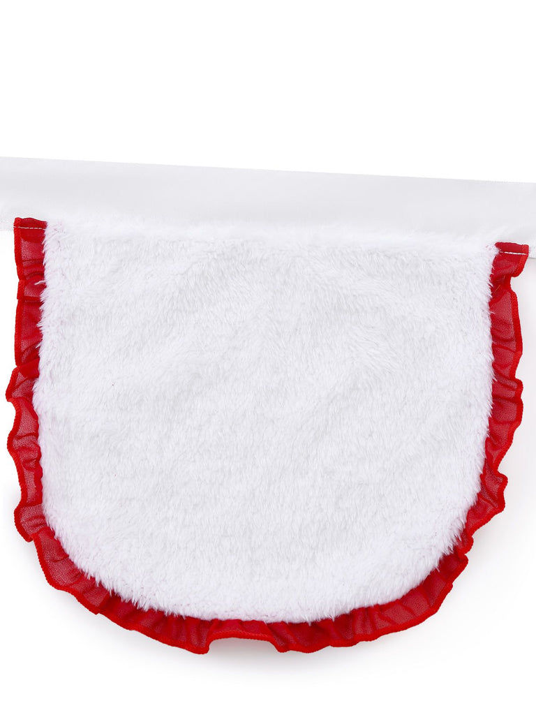 Camicia da notte con fiocco e coda soffice a coniglietto anni '60