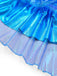 Abito aderente stile sirena con conchiglia Halloween anni '30