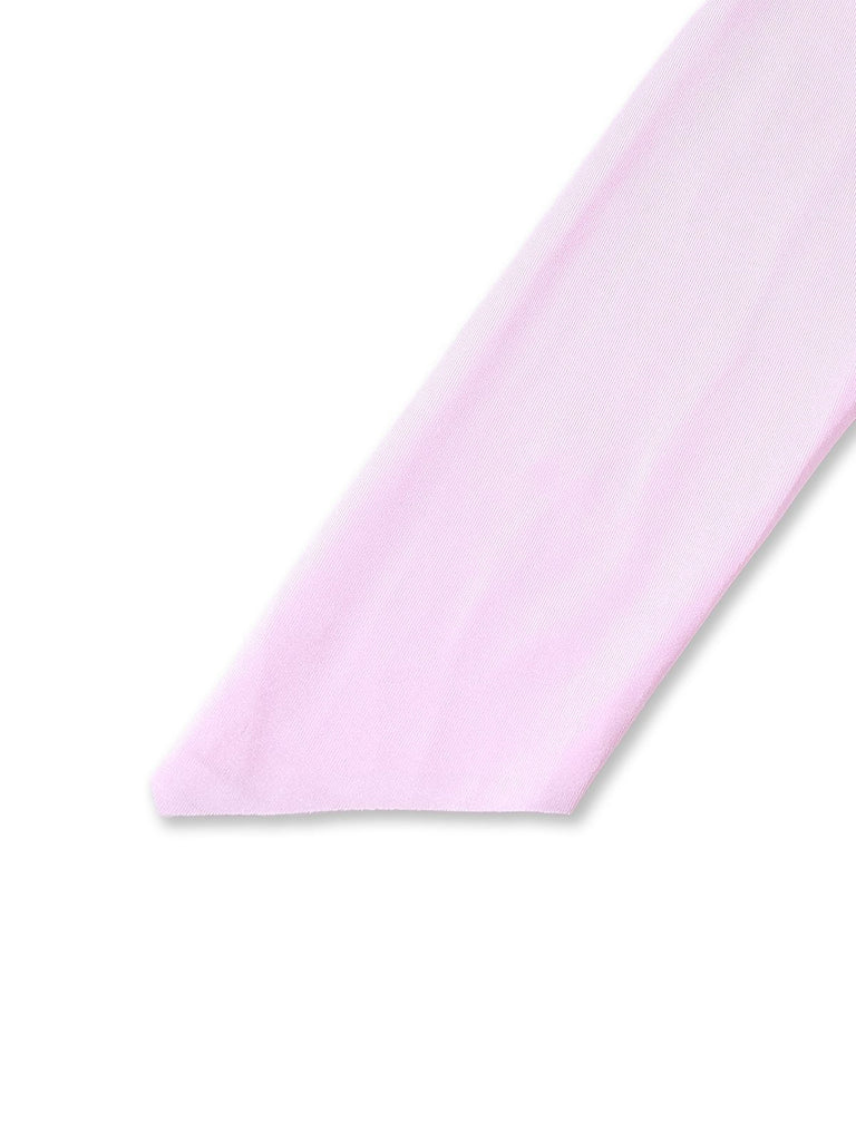 Abito stile principessa in tulle con spalle scoperte rosa anni '40