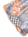 2PCS Pigiama flanella con zucca luminosa Halloween grigio anni '70
