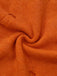 Abito in maglia zucca con cappuccio Halloween arancione anni '70