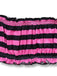 2PCS Set di costumi da pirata a righe Halloween rosa anni '70