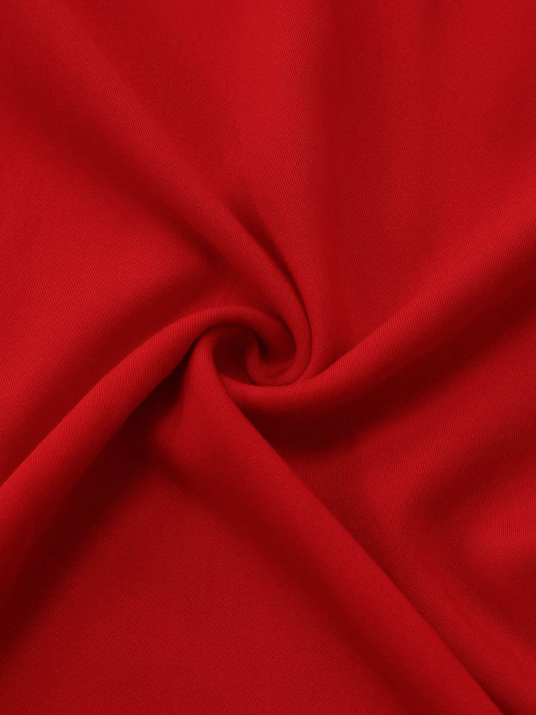 Abito sottoveste senza maniche con vita arricciata anni '50