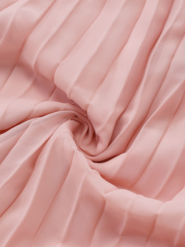 Abito da sera a pieghe con spalline sottili anni '30