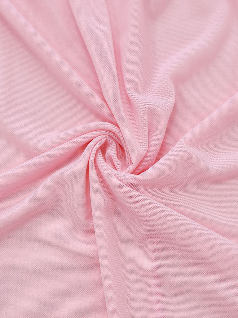 [Prevendita] Camicia da notte babydoll in rete in pizzo con fiocco anni '50