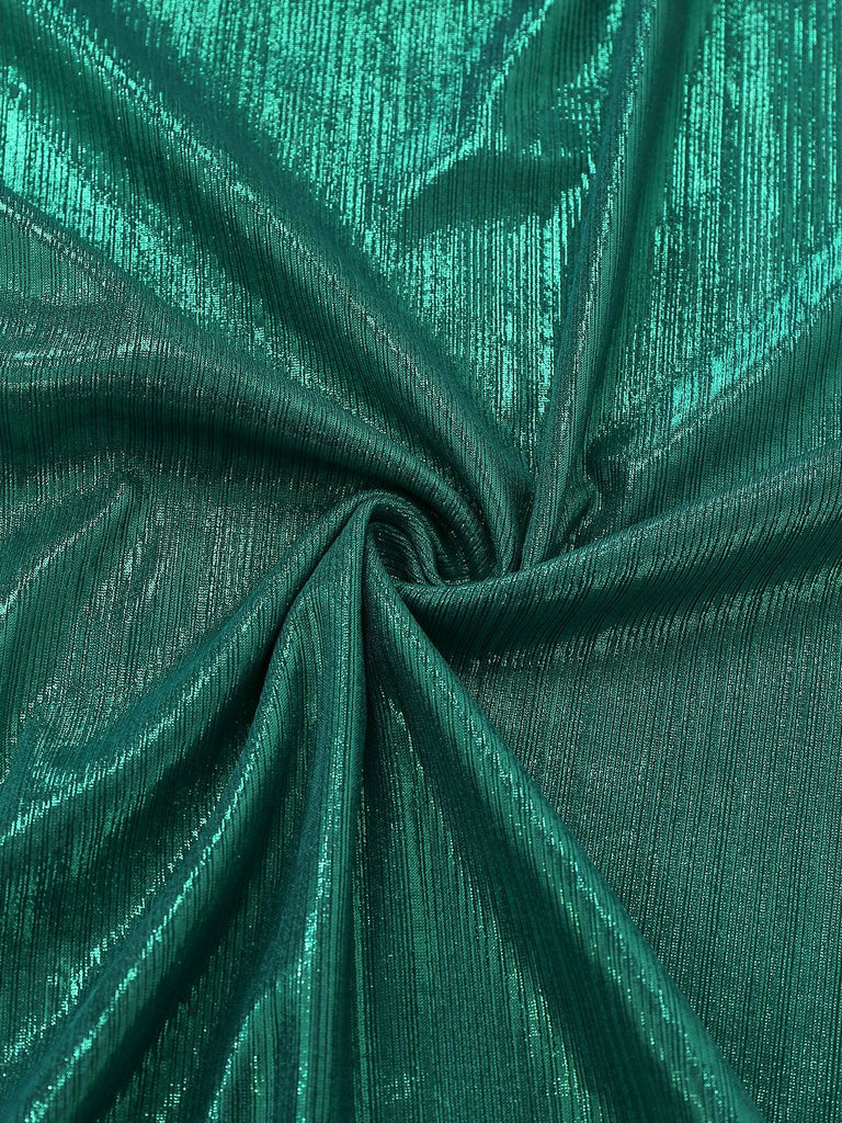 3PCS Pigiama viola anni '70 in raso di perle di mare con sirena