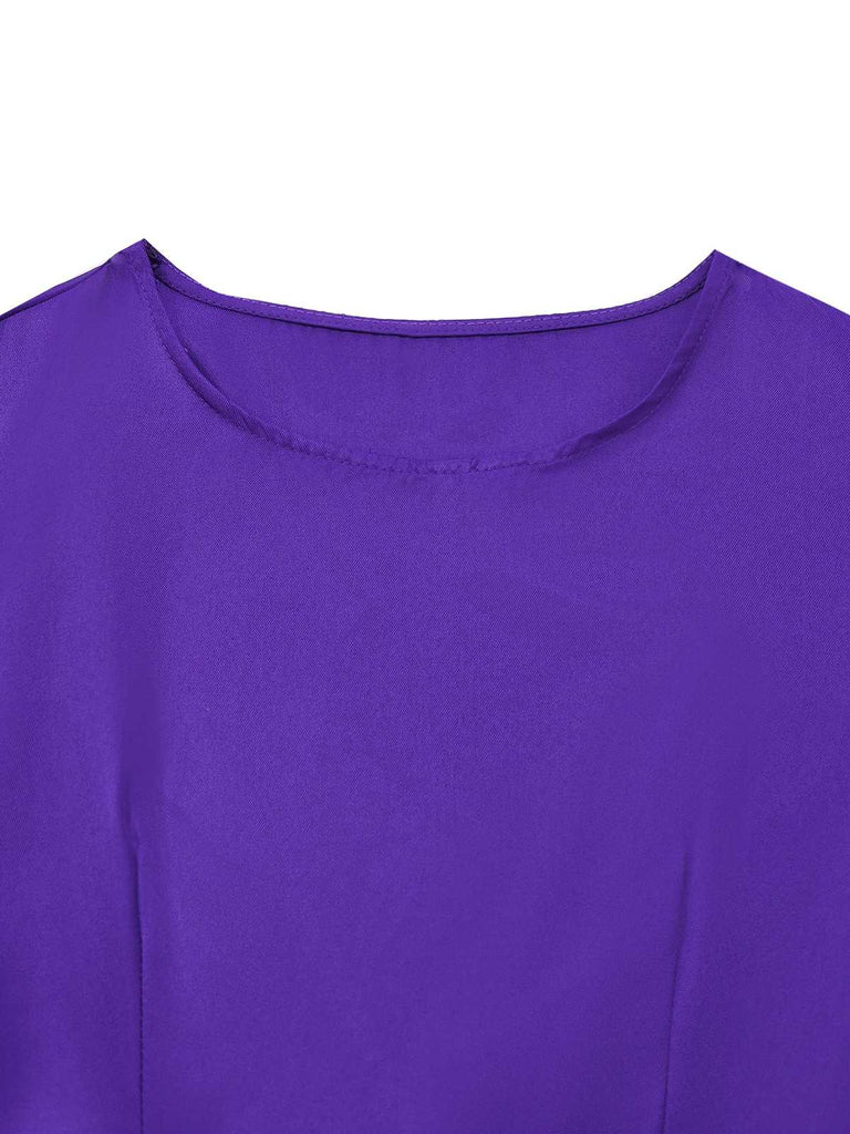 Completo di abiti mod ispirati a Daphne viola anni '60