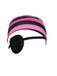 2PCS Set di costumi da pirata a righe Halloween rosa anni '70