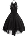 Abito in pizzo gotico steampunk di Halloween anni '80