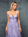 Lavender spaghetti strap dress bodice detail showcasing elegant neckline and craftsmanship for special occasions