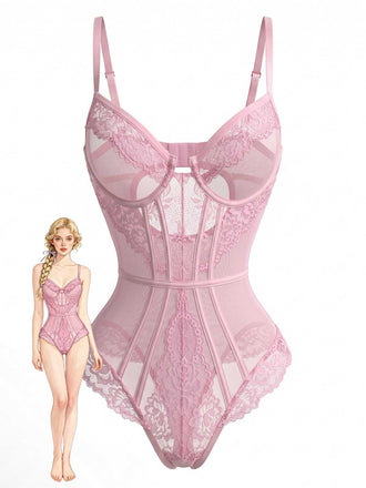 Lingerie-anni '8- in-pizzo-floreale-body-intimo
