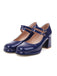 Scarpe con tacco Mary Jane con doppia fibbia