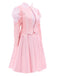 Set di costumi Glinda ispirato a Wicked rosa anni '60