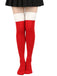 Calzini alti fino alla coscia a contrasto natalizio