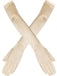 Set di 4 accessori guanti fascia capelli anni '20