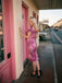 Peach Pink 1960s Leopard Print Swing Dress 5